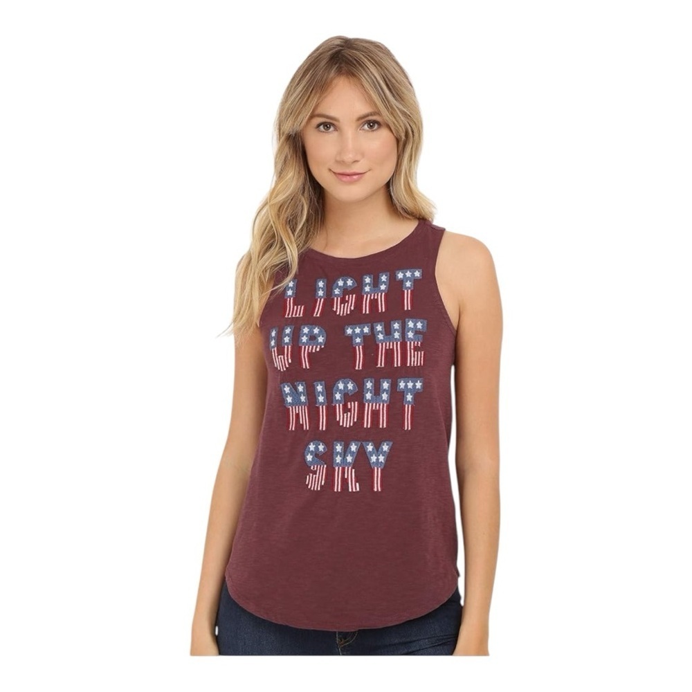 Lucky Brand Light Up the Night Sky Top